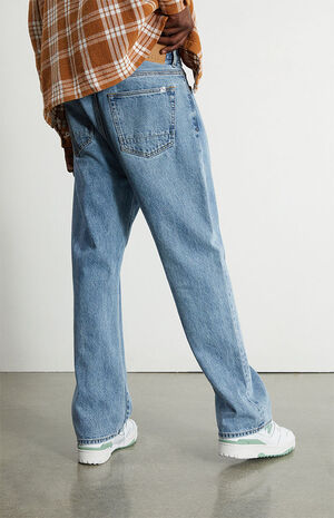 Medium Wash Straight Jeans image number 4