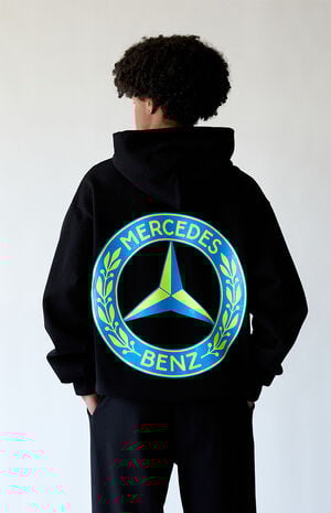 x Mercedes Benz Black Hoodie image number 3