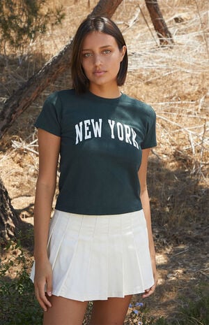 Green New York T-Shirt image number 1