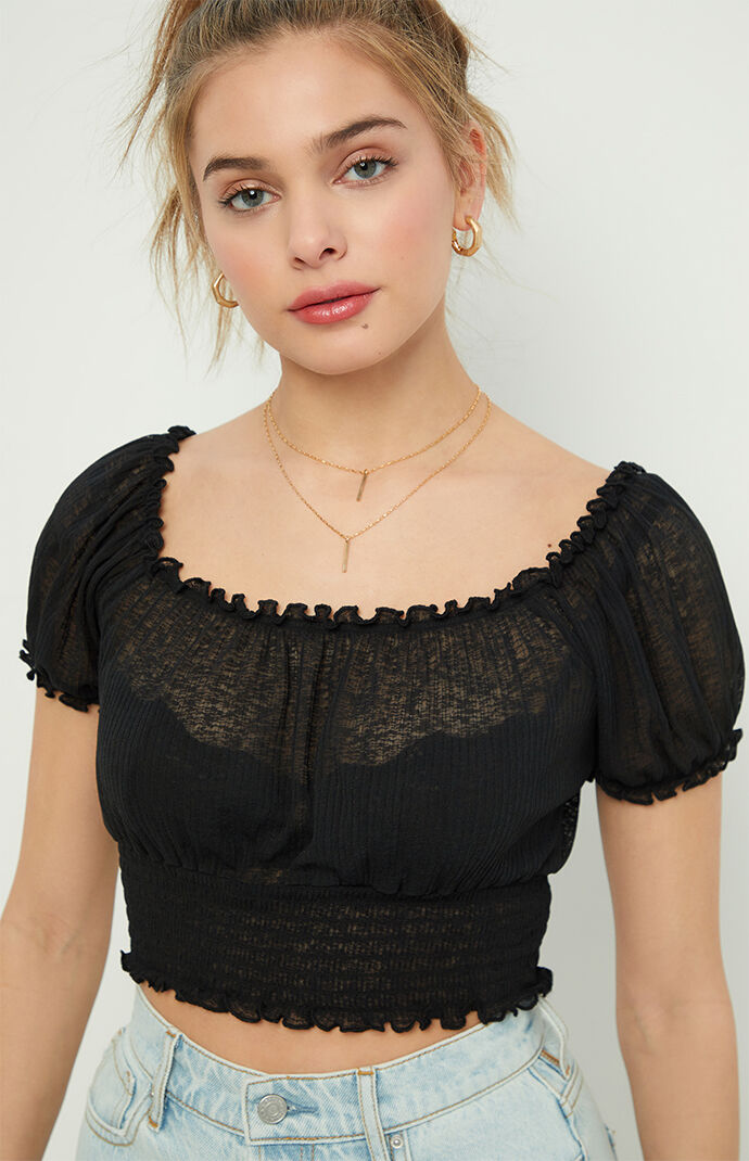 Mellow Mesh Top