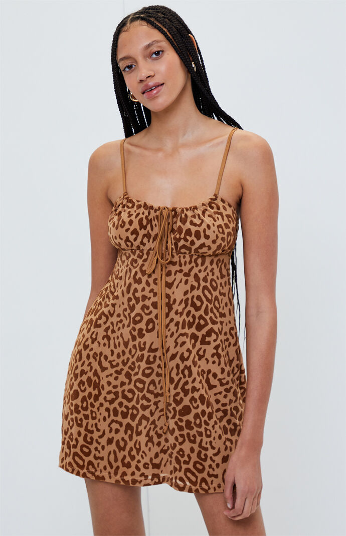 motel rocks leopard dress