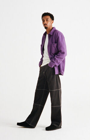 Polar Fleece Long Sleeve Shacket image number 2