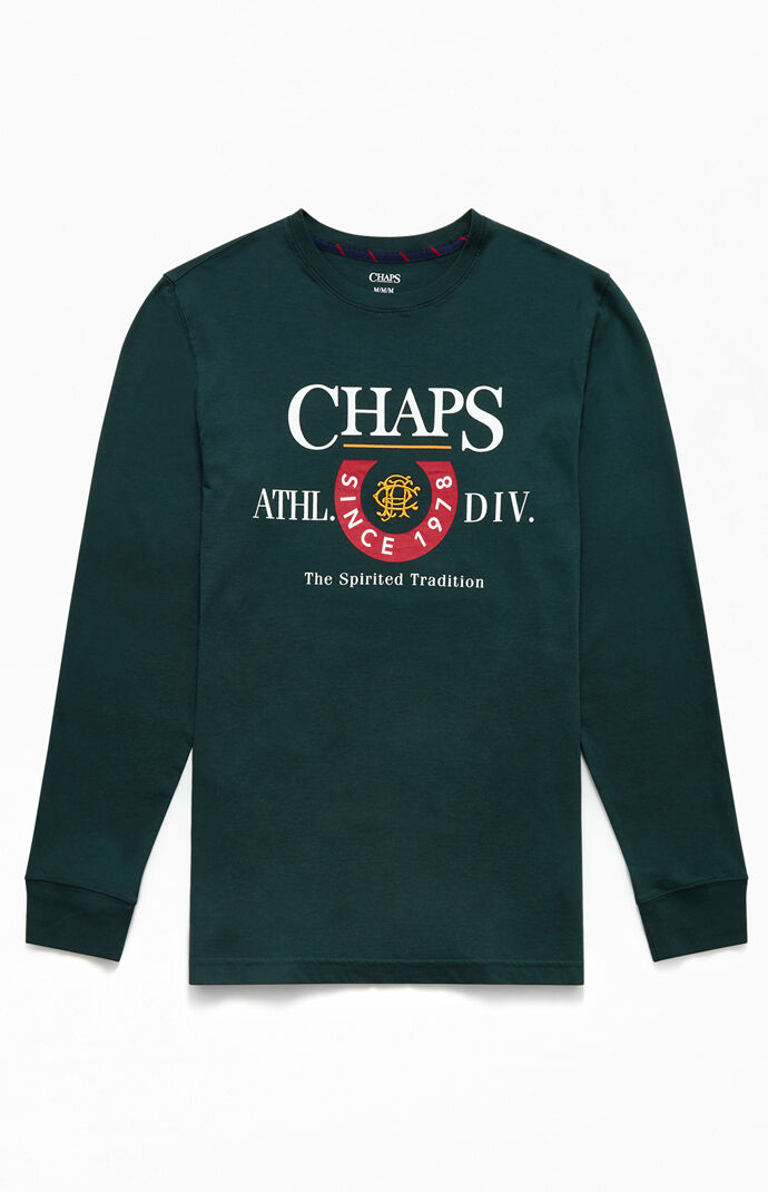 Chaps Graphic Long Sleeve T Shirt Pacsun