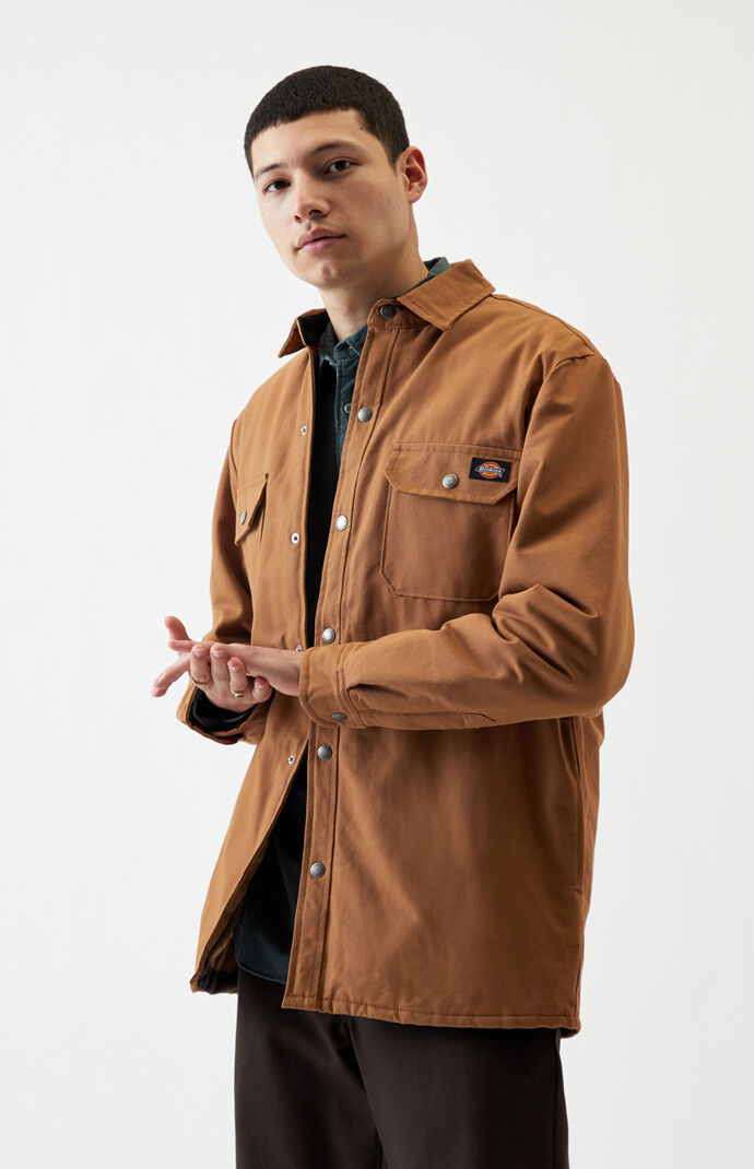 Flannel Lined Duck Shacket