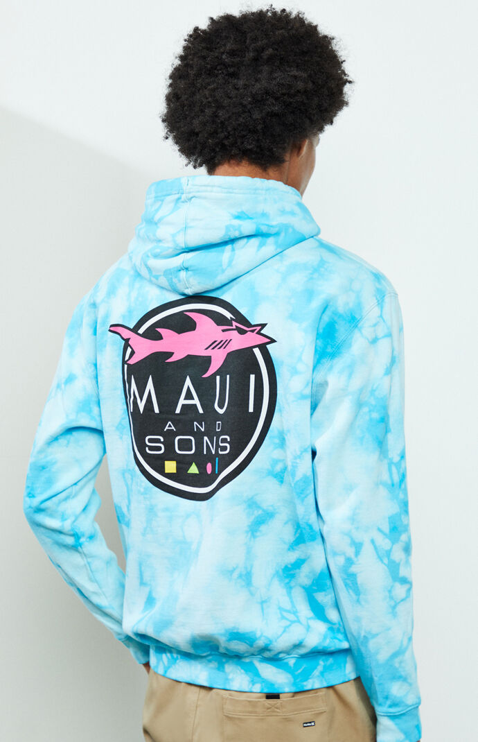 Tie-Dyed Maui Pullover Hoodie