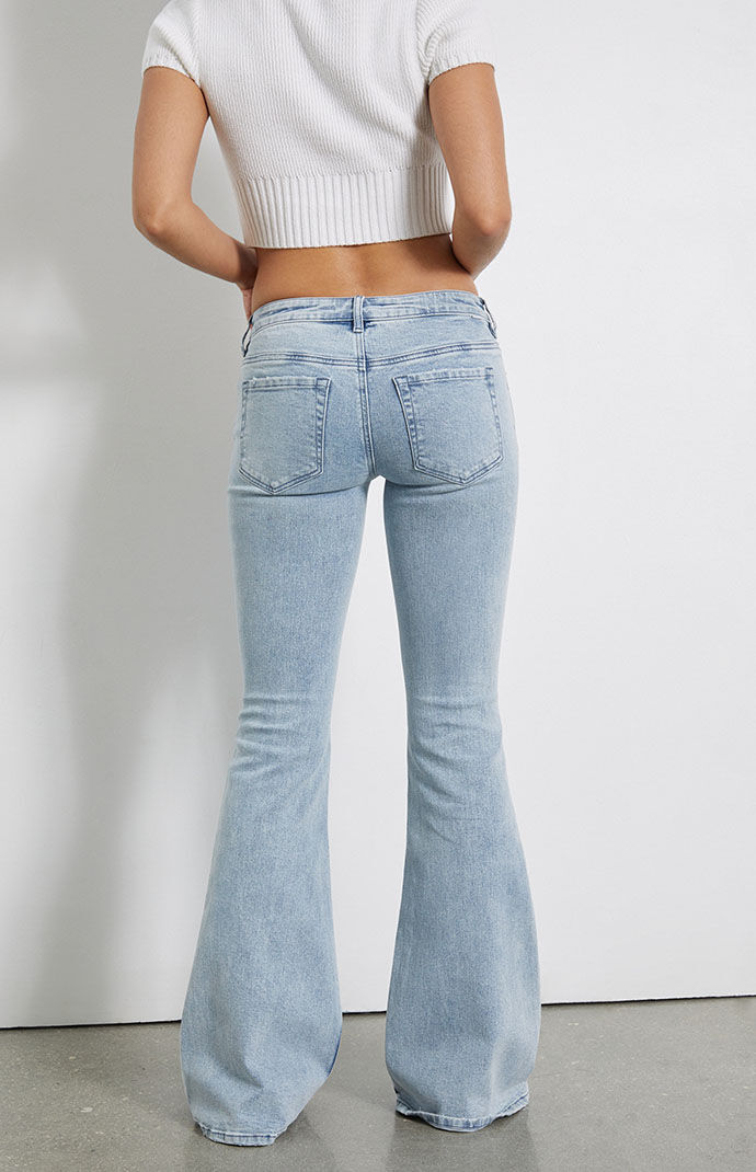 Rhinestone flare pants online