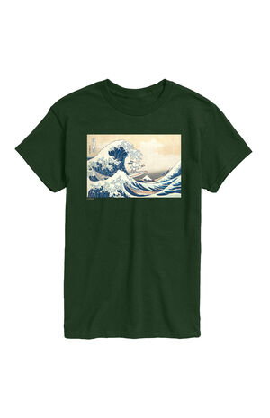 Peanuts Snoopy Great Wave T-Shirt image number 1