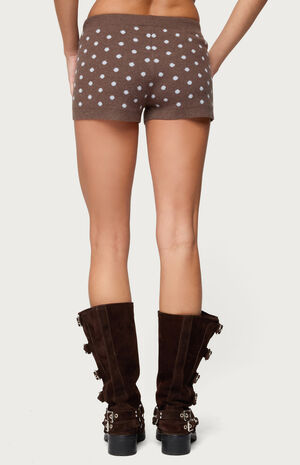 Kenny Polka Dot Knit Shorts image number 3