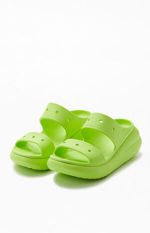Women's Green Classic Crush Sandals image number 2