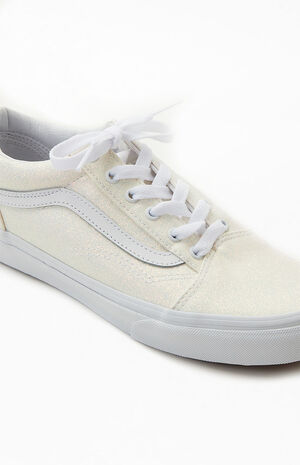 Kids White Old Skool Shoes image number 6