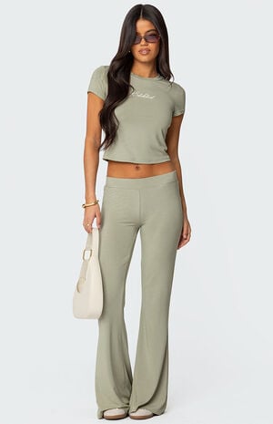 So Edikted Flared Pants image number 5