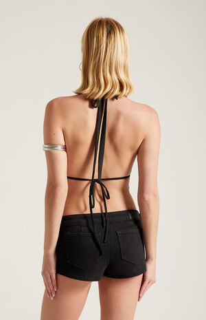 Emery Cowl Neck Open Back Top image number 4