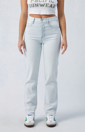 Light Indigo Dad Jeans image number 2
