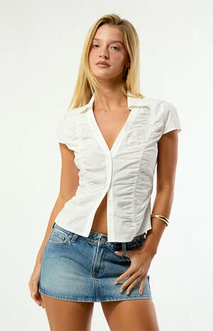 Sabrina Button Up Polo Shirt image number 2