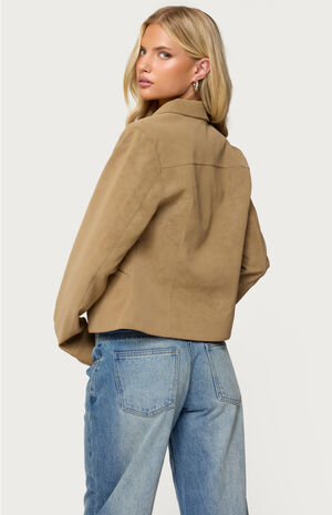 Cozette Faux Leather Jacket image number 3