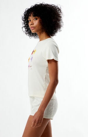 Assorted Flowers Skimmer T-Shirt image number 4