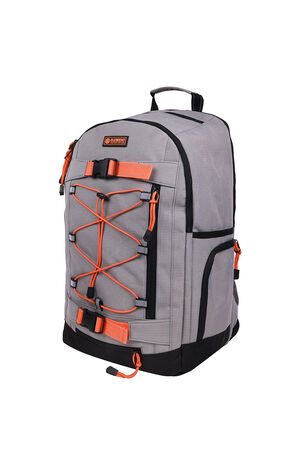 Gray Logo Ripstop Backpack image number 5
