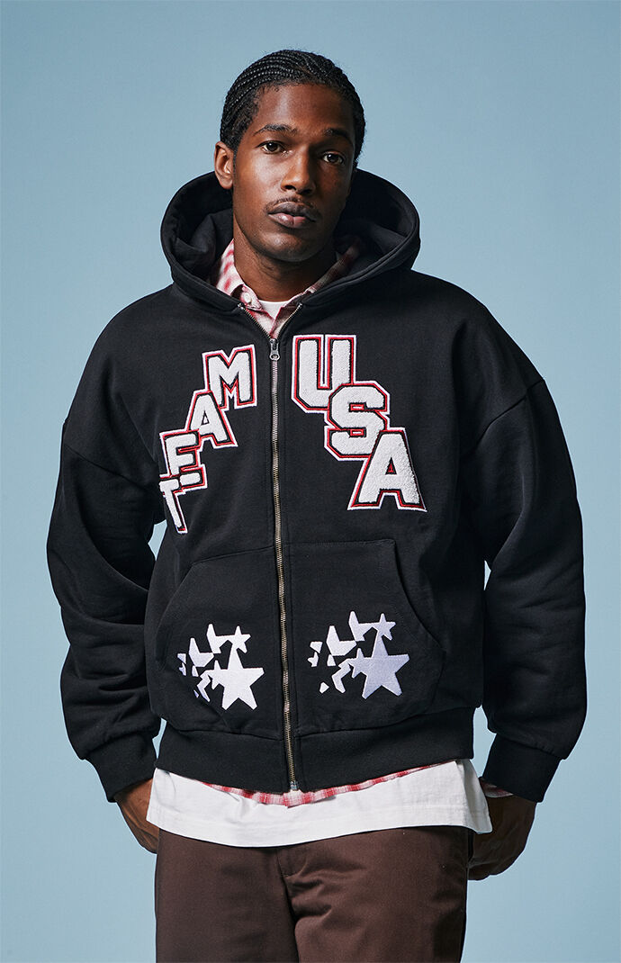 Olympics Milano Cortina Team USA One For All Full Zip Hoodie
