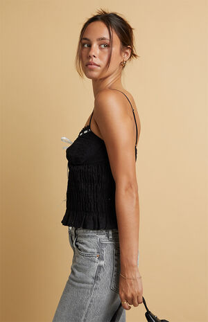 Aubrey Eyelet Tank Top image number 2