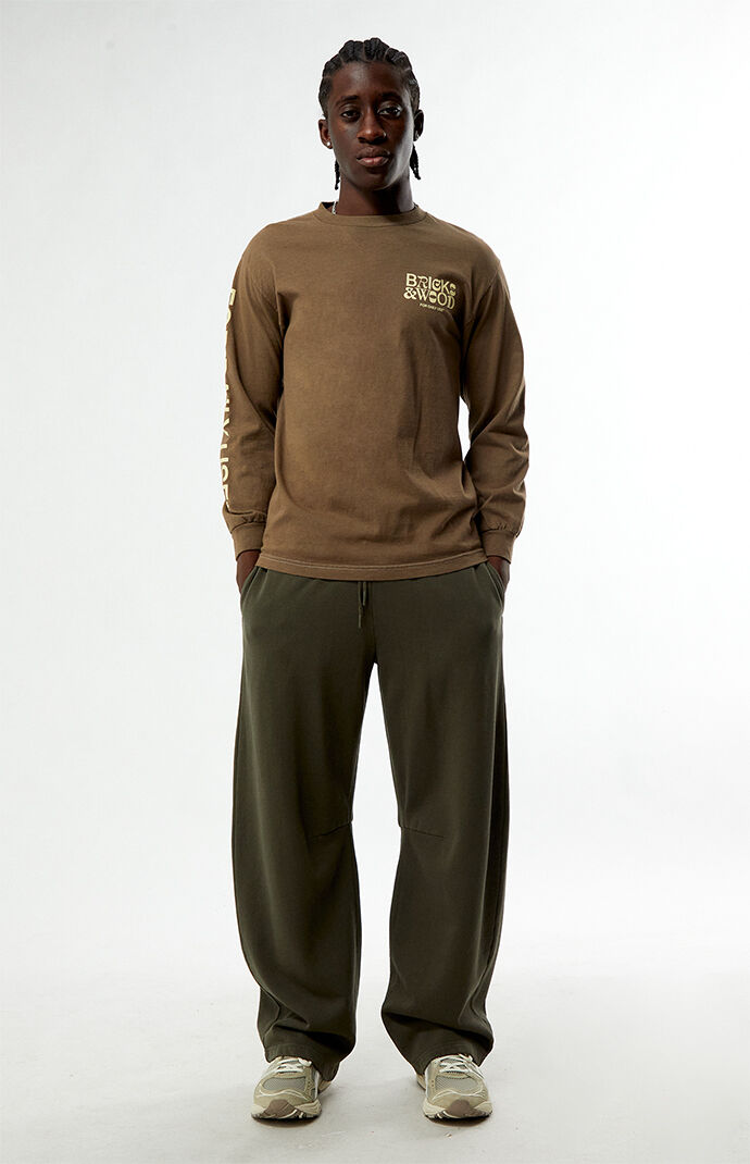 Bricks & Wood For Daily Use Core Logo Long Sleeve T-Shirt