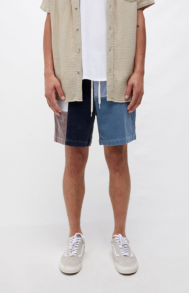PacSun Patchwork Corduroy Volley Shorts PacSun
