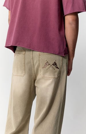 Blake Extreme Baggy Jeans Tan image number 5