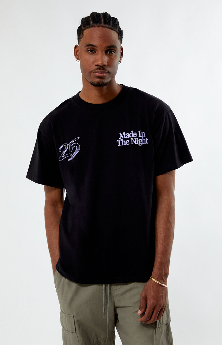 Sunlight Activated Artwork T-Shirt - Night