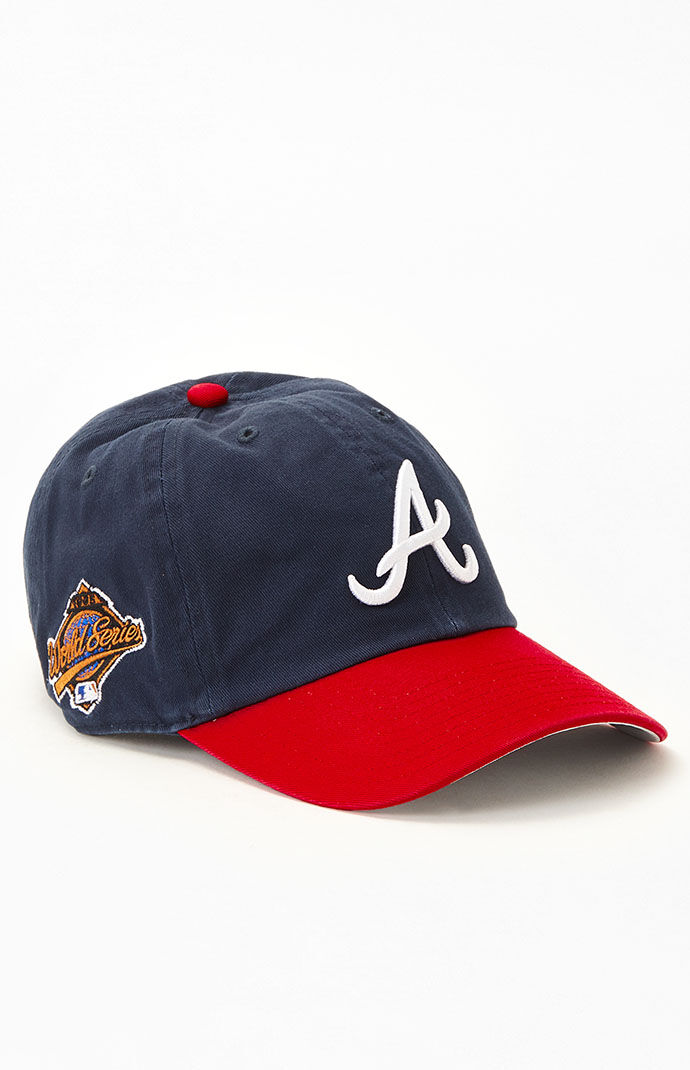 47 Brand Atlanta Braves Strapback Dad Hat PacSun