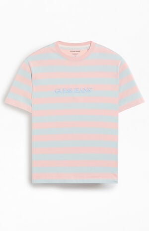 Striped Embroidered T-Shirt