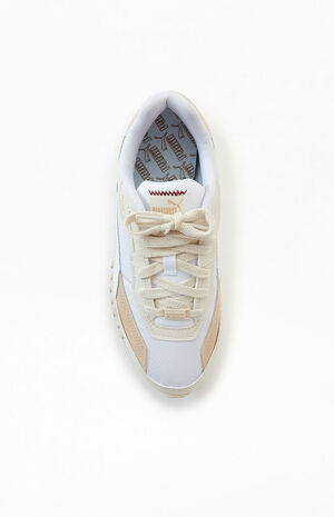 Women's Beige Blacktop Rider Sneakers image number 5