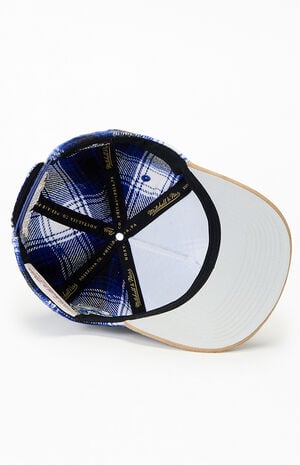 MLB Plaid NY Yankees World Series Pro Snapback Hat image number 5