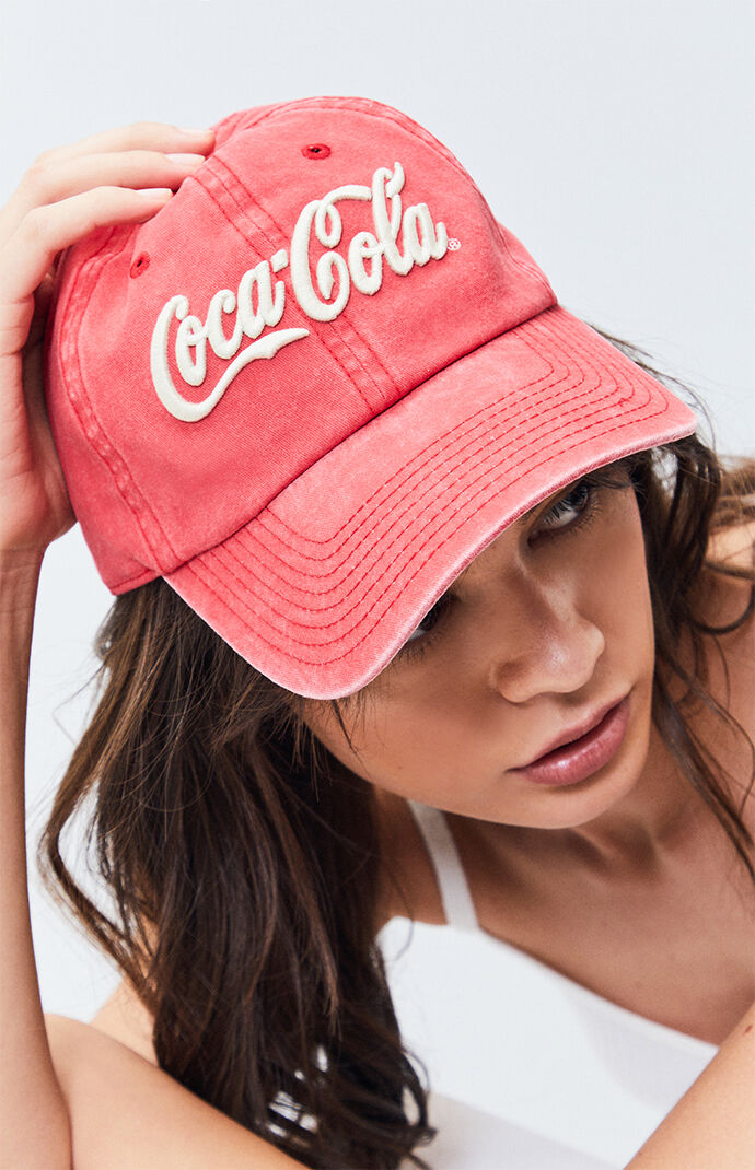 American Needle Washed Coca Cola Dad Hat Pacsun