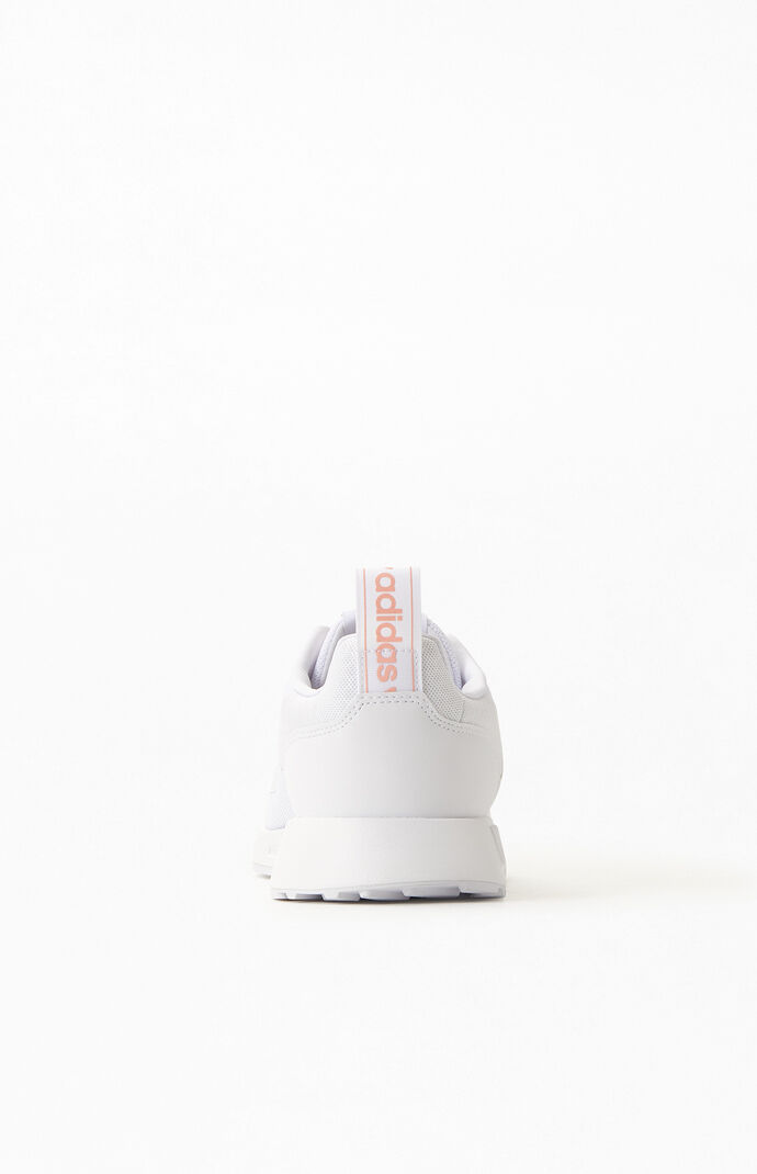White Smooth Runner Sneakers