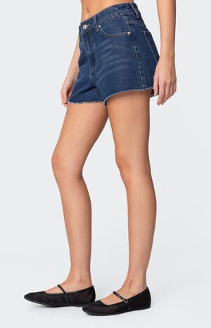 Sahara High Rise Denim Shorts image number 3