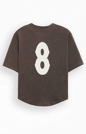 Brown Outlaw Bounty Baseball Jersey image number 2