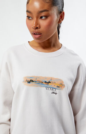 Venice Italy Crew Neck Sweatshirt image number 2