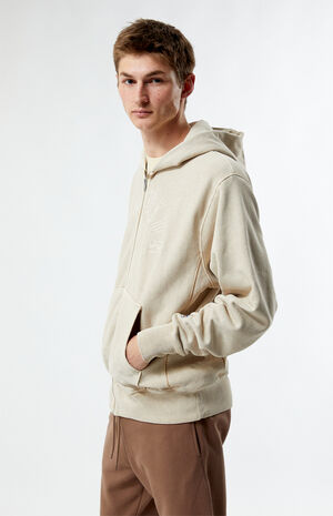 Embroidered Full Zip Hoodie image number 3