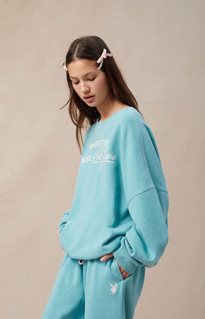 By PacSun Self Love Crew Neck Sweatshirt image number 3
