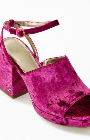 Women's Blue Miranda Block Heels image number 6