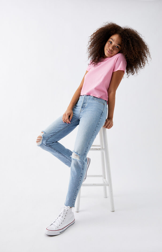 PacSun Light Ultra High Waisted Slim Fit Jeans | PacSun