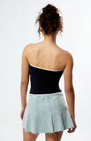 Lace Trim Tube Top image number 3