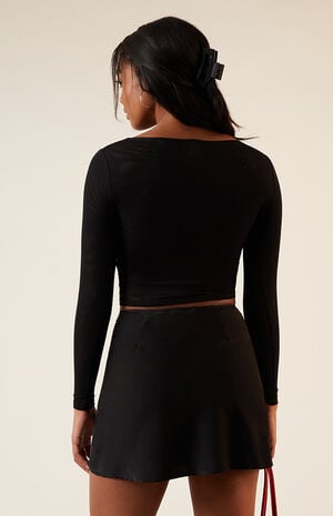 Arya Asymmetrical Long Sleeve Top image number 3