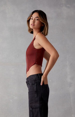x PacSun Lune Corset Top image number 2