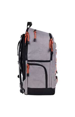 Gray Logo Ripstop Backpack image number 7