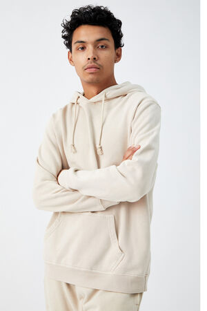 Tan Vintage Wash Hoodie image number 2