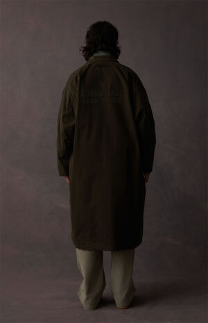 Off Black Long Coat image number 5