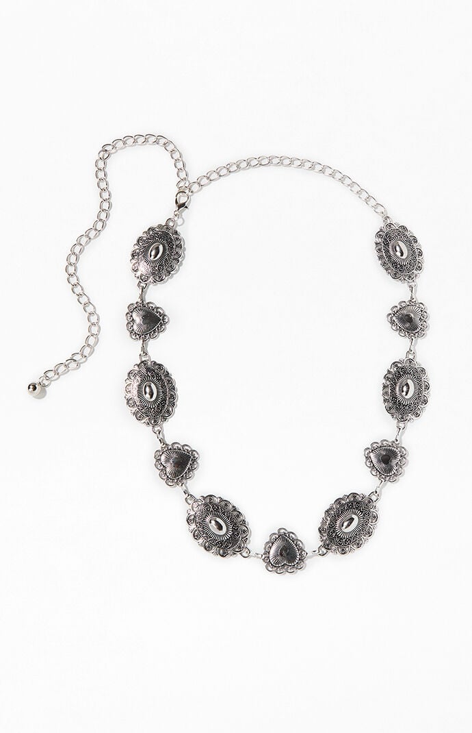 Pacsun Western Heart Chain Belt