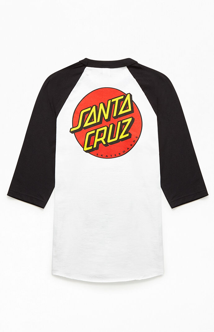 Classic Dot Raglan Baseball T-Shirt