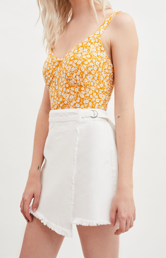 skater skirt outfit easy to draw