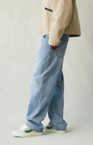 Dylan Baggy Jeans Medium Indigo Dylan Baggy Jeans Medium Indigo image number 3